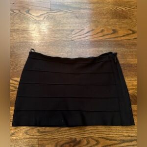 Haute Hippie Black Mini Skirt size small